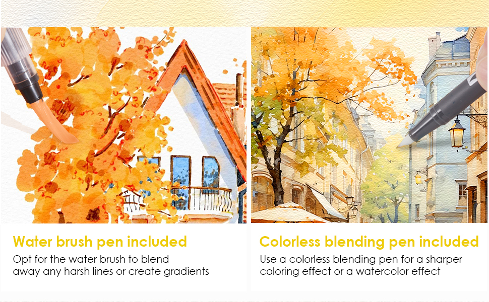 Brush Marker Pens