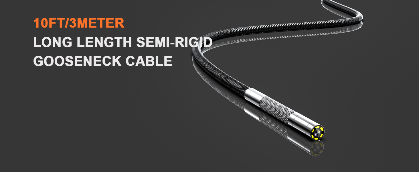long length snake inspection camera