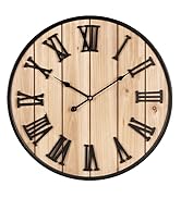 large wall clock roman numeral
