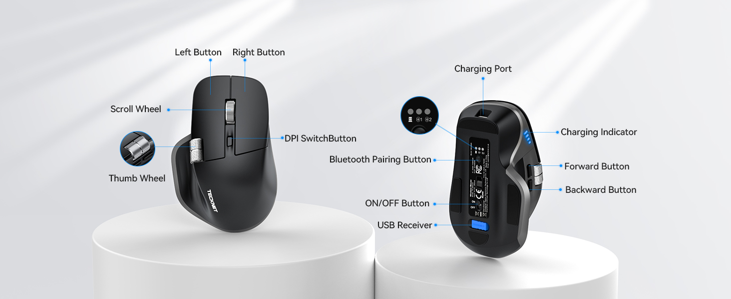 rechargeable wireless mouse