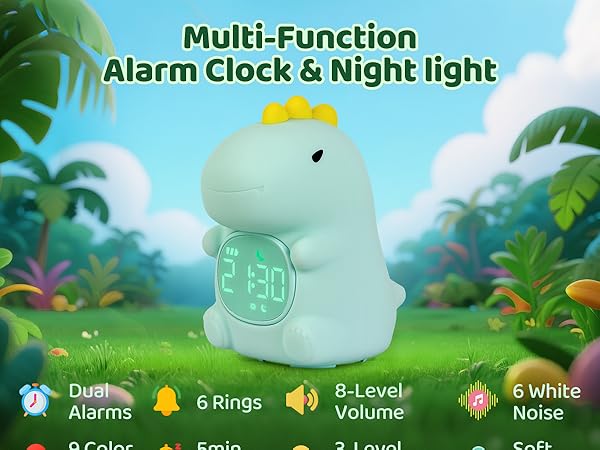 Alarm Clock with Night Light
