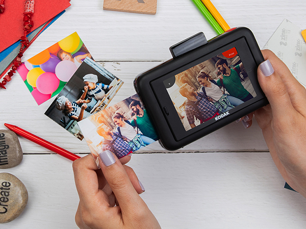 Kodak step touch zink paper share 