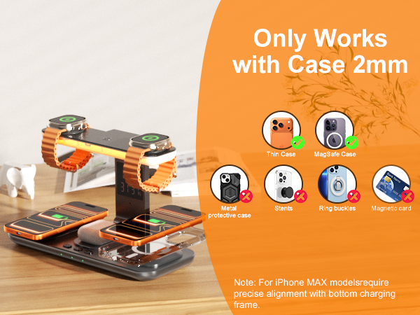 dual phone charging station