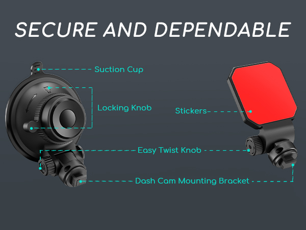 Z-Edge dash cam mount