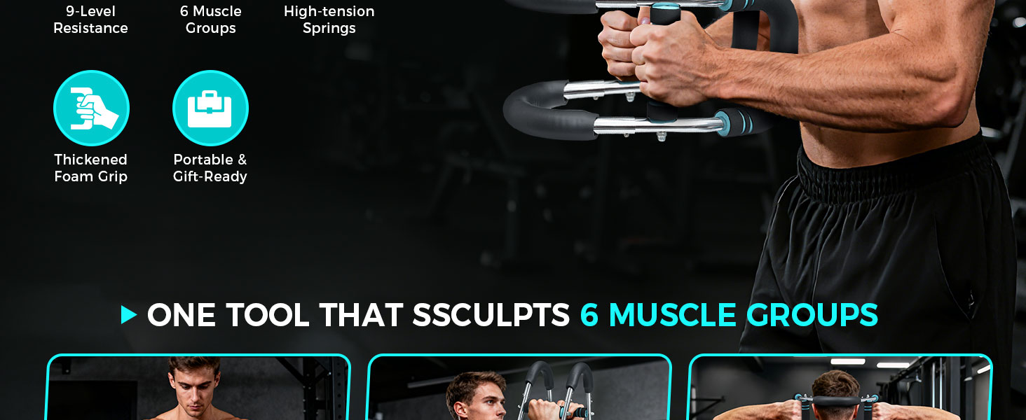 chest workout equipment twister arm trainerchest exerciser for men muscle mr sculpt gorilla bar home