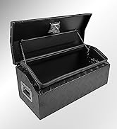 labwork 30 Inch Aluminum Diamond Plate Tool Box Trailer Tongue Box Pickup Truck ATV