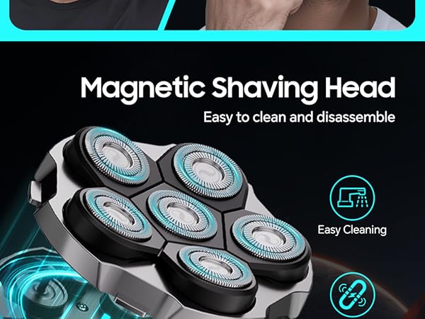 Electric Razor for Men Head Shaver for Bald Men