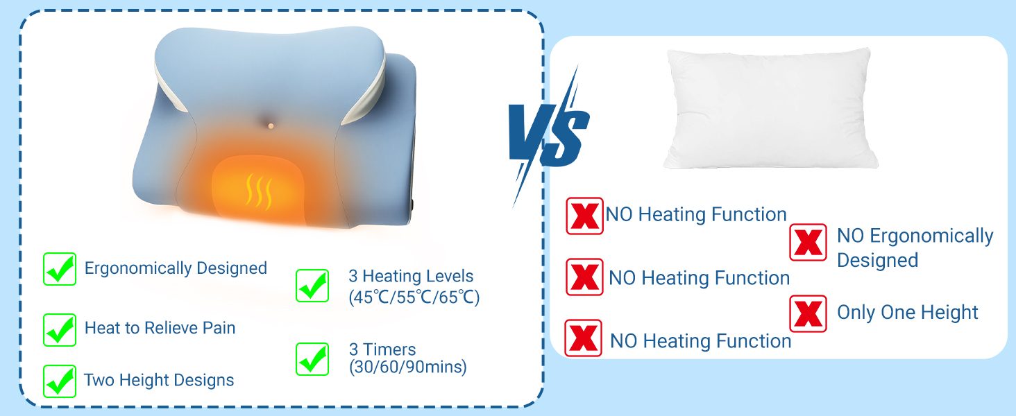 heated pillow