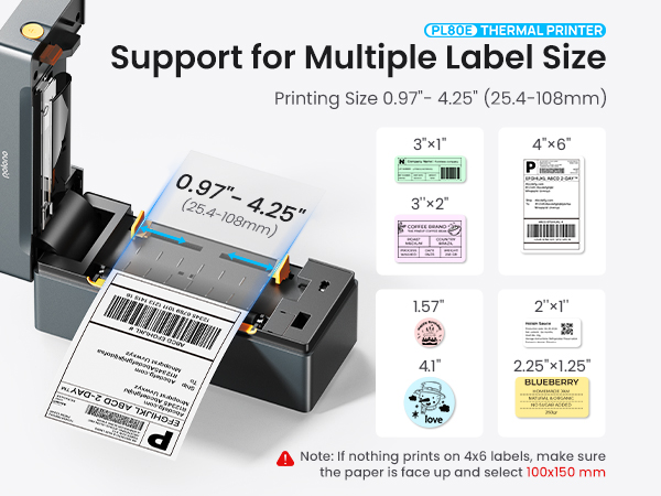 thermal printer shipping label printer thermal label printer office supplies office organization