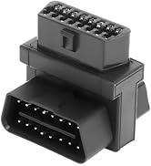 Zpana OBD2 Splitter, OBDII Full 16 Pin One Male to Two Female Extension Converter Adapter, OBD Co...