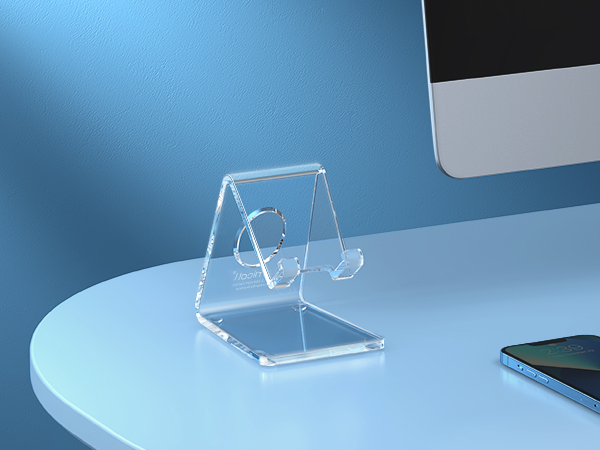 desk accessories, office cell phone stand holder iphone cute supplies acrylic oficina accesorios 