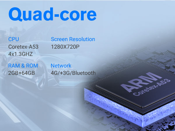 10&amp;#34; wireless double din car stereo