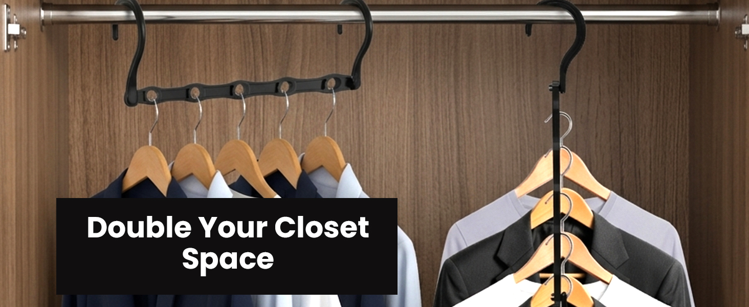 space saving hangers