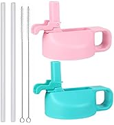 SYACOT Straw Lid fit Hydro Flask Wide Mouth Water Bottle and Most Sports Water Bottles from 12 oz...