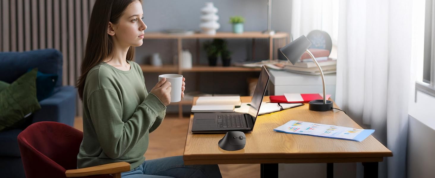 wireless mouse for all day comfort