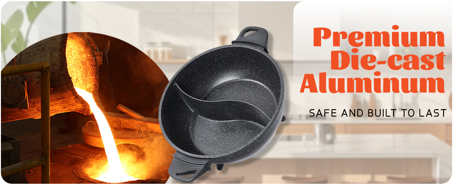 Premium Die-Cast Aluminum