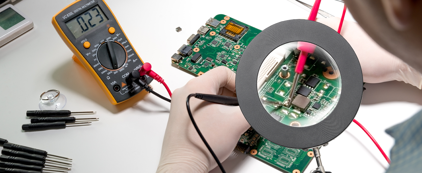 soldering magnifying glass