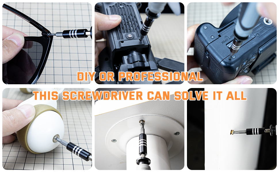 DIY or Professional this screwdriver can solve it all