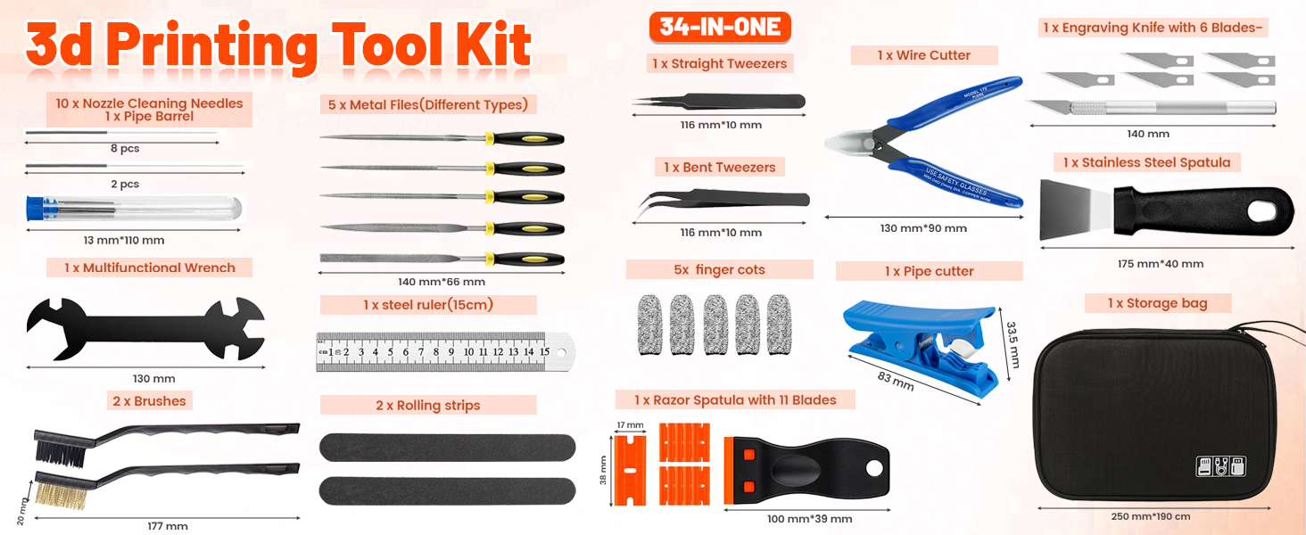 3D Printer Tool Kit