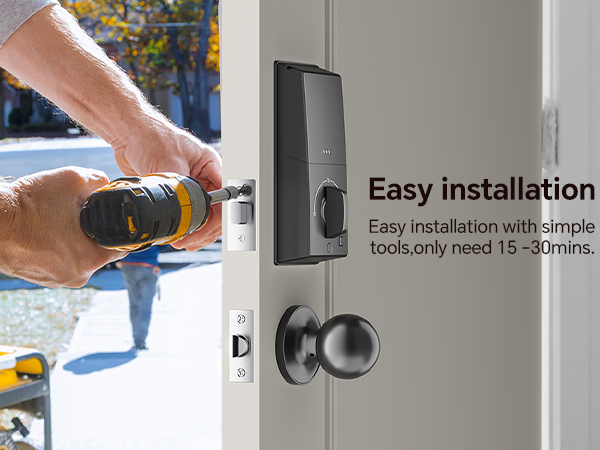 VCHOO Keyless Entry Door