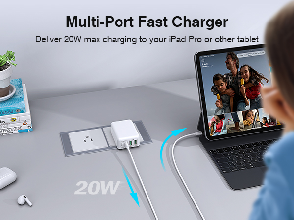 multi port charger