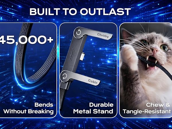 Invisible Holder Charger Cable