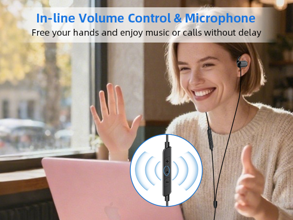 open-ear headphones with mic