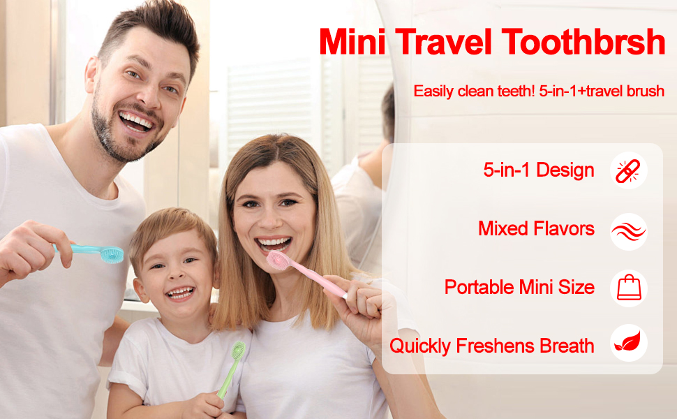 travel toothbrush set