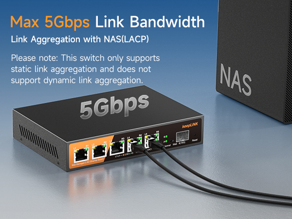 5 port network switch