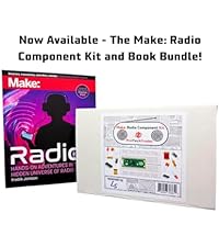 Make: Radio Electronics Kit Component Pack Follows Experiments, DIY Projects 2024 Paperback by Fredr...