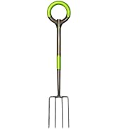 Radius Garden 203 PRO Garden Stainless Steel Digging Fork, One Size, Original Green