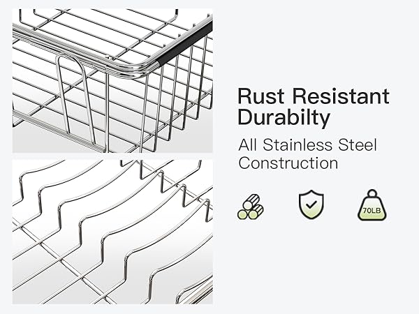 304 size storage del rack? strainers washing mini put el x sit escurrir low free resistant wide side