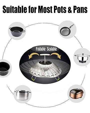 Steamer Basket for Cooking Vegetable Baby Food