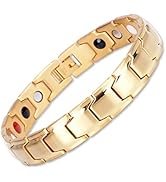 EMMORI Ultra Strength Magnetic Bracelet - 3,500 Gauss Per Magnet -Magnetic Bracelets for Men Woma...