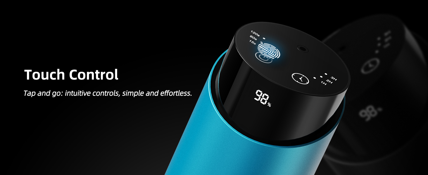 waterless diffuser essential oil scent aromatherapy portable battery operated home room office mini