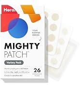 Mighty Patch Variety Pack from Hero Cosmetics - Hydrocolloid Acne Pimple Patches for Covering Zi...