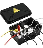 Hrensaw Large Outdoor Electrical Box Waterproof(12.5x8.5x5inch),IP54 Waterproof Outdoor Outlet Co...