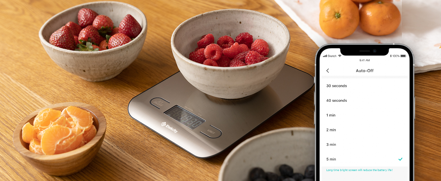 With the VeSync app, you can customize the auto-off time to be anywhere between 30–300 seconds.