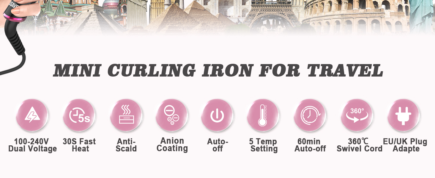 small curling iron
