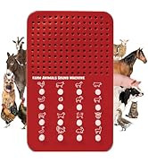 Farm Noisemaker with 16 Farm Animal Sounds, Cow, Chicken, Horse, and More Animal Noises, Portable...