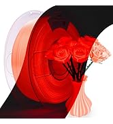Amolen Glow in The Dark Pla Filament,Shiny Silk &amp; Glow 3D Printer Filament Pla Glow Pla Filament ...