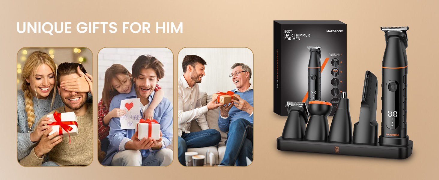 manscape manscaper electric mens groin body ball pubic hair trimmer shaver razor grooming kit men