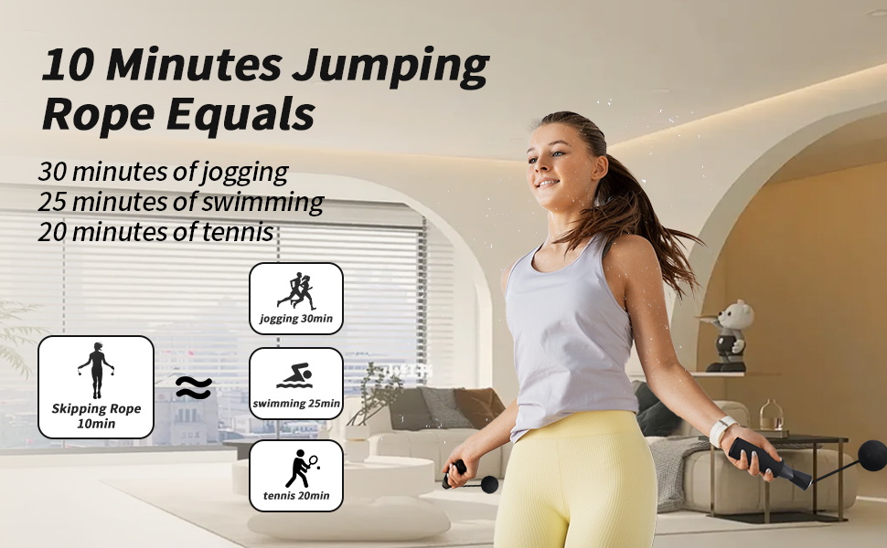 The advantages of skipping rope sports