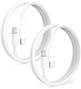 3 Foot[Apple MFi Certified] iPhone Charger,2 Pack Lightning Cable,Fast Apple Charging Cords,for i...