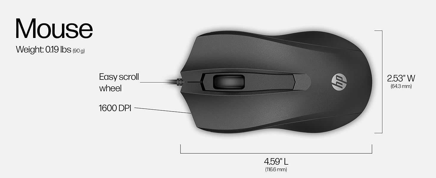 hewlett-packard mice mouses ergo usb-keyboard usb-a type-a operating system chrome-book raton
