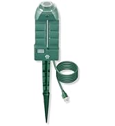 OSKOS Outdoor Power Stake, 6 Grounded Outlets with 180º Rotating Function and Safety Cover, 6FT C...