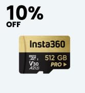 Insta360 512GB PRO microSDXC Memory Card, V30, A2, UHS-I, 90 MB/s Read/Write Speed