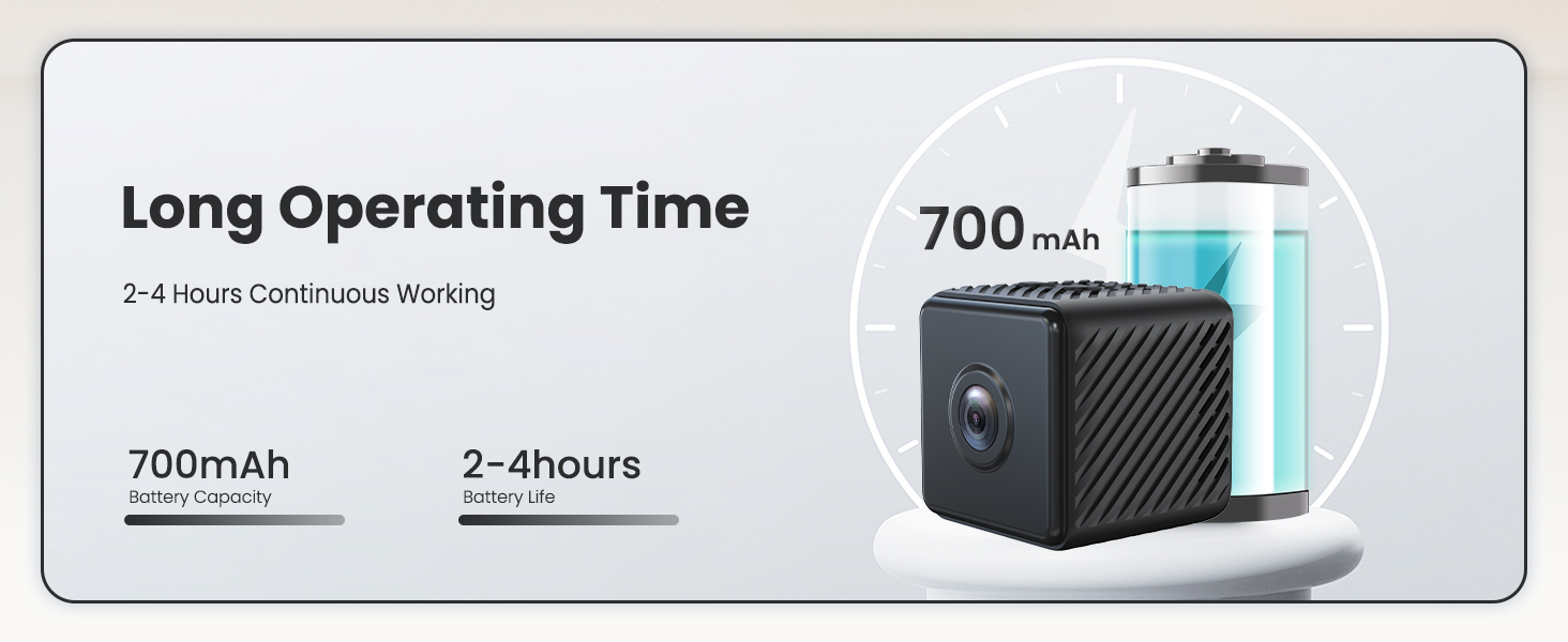 4K Mini Indoor Wireless Micro Camera