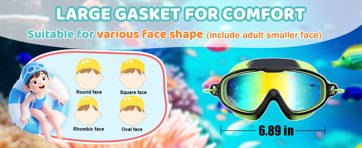 DK02 SWIM GOGGLES