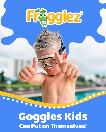 Googles kids can put on themselves